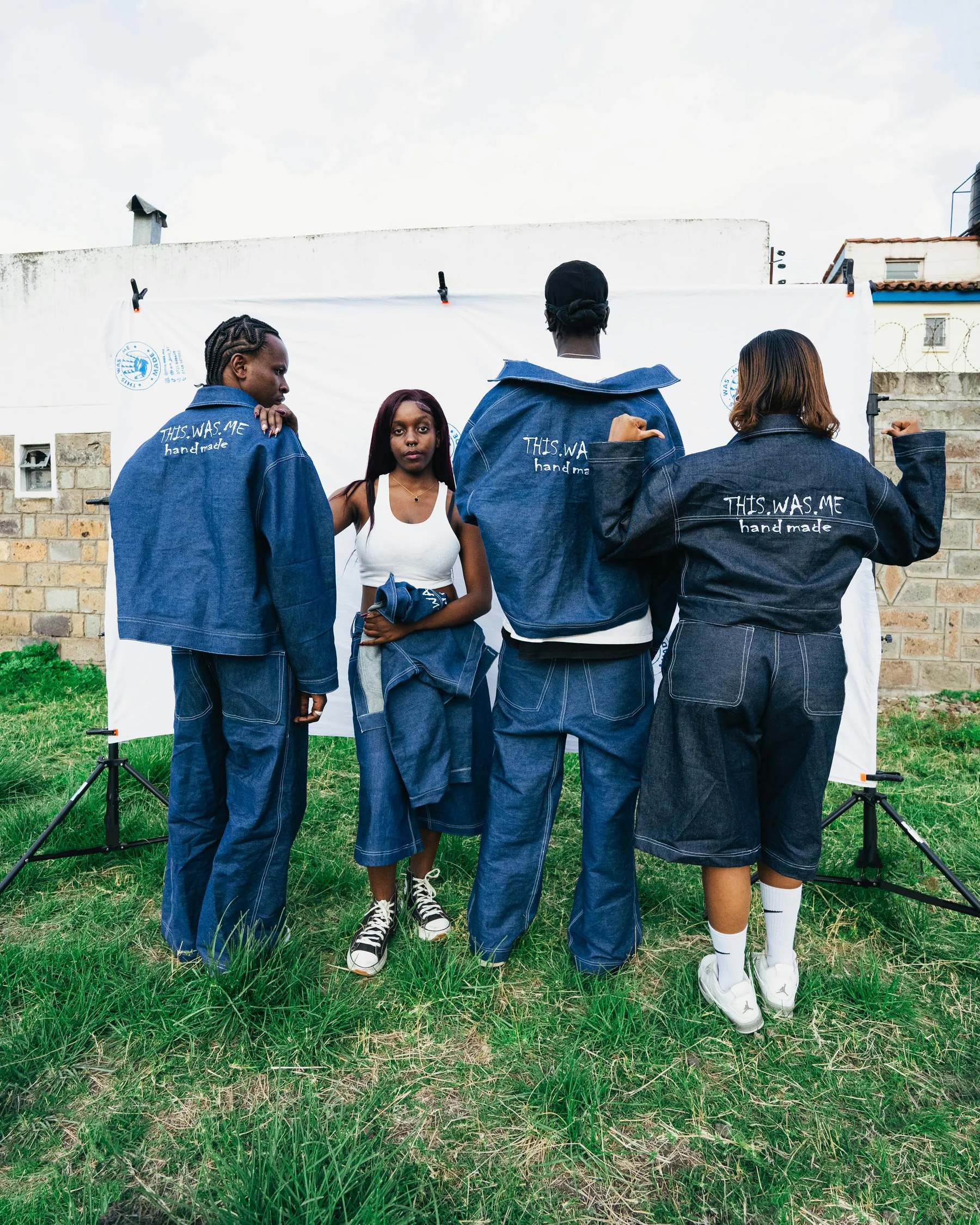 Black young adults together in Nairobi